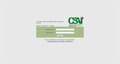 Desktop Screenshot of albofornitori.csaimpianti.it